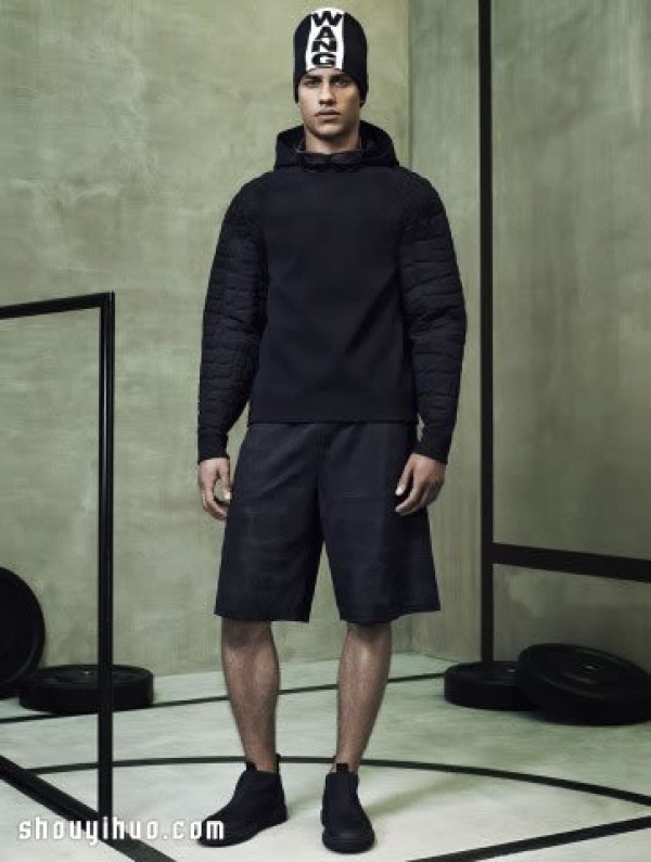 Alexander Wang and H&M minimalist street sports items