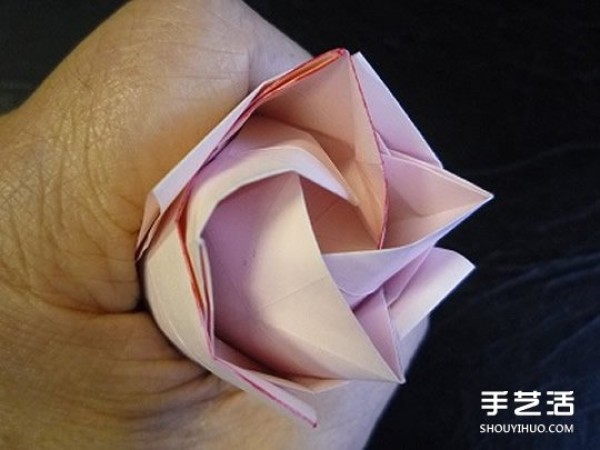 Japanese origami masters intricate rose origami tutorial with step-by-step illustration