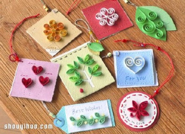 Appreciation of paper-quilling works of handmade artist Kogami Yoko