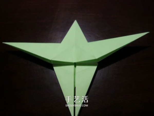 Handmade Crane Dance Origami Illustrated Tutorial: The folding process of three-dimensional paper cranes