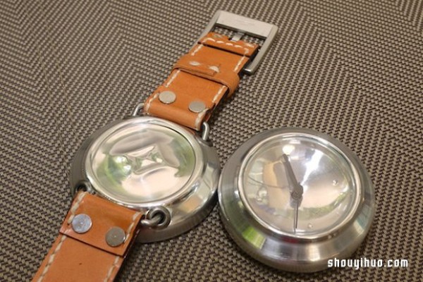 DIY watches made from recycled cans are also available for sale! 