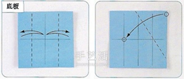 The folding diagram of the hexagonal paper box includes the box body, lid and bottom