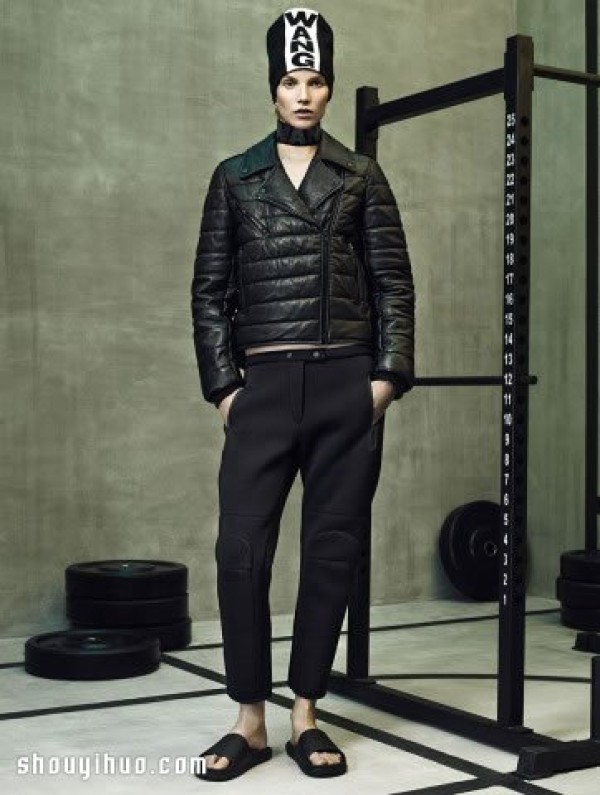 Alexander Wang and H&M minimalist street sports items