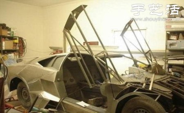 Lamborghini sports car made by foreign talents DIY