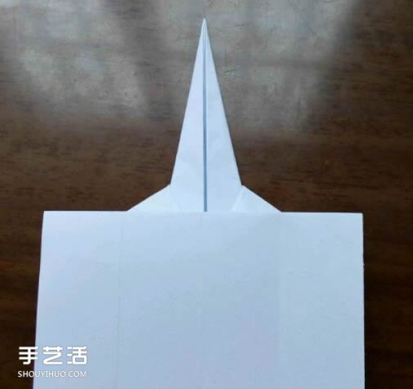 How to use paper to fold a fighter jet and illustrate how to fold an A4 paper fighter jet