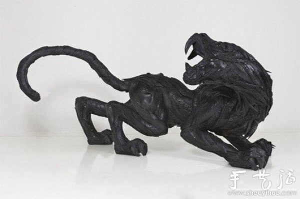 Tire Animal DIY Sculpture