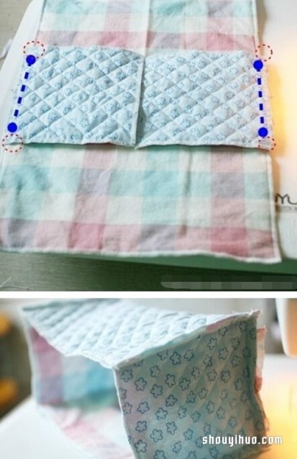 DIY tutorial for making fresh and funny fabric paper towel covers