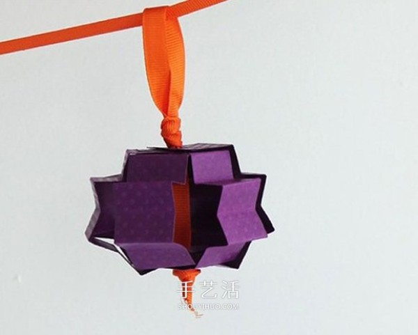 It only takes a few minutes! How to make Lantern Festival lanterns from cardboard