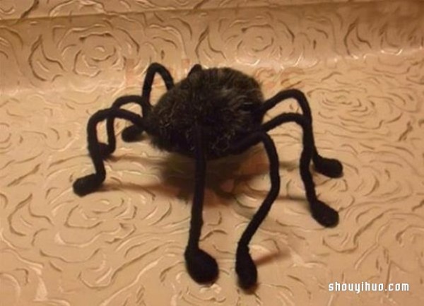 How to make a cute little spider toy with detailed illustrations