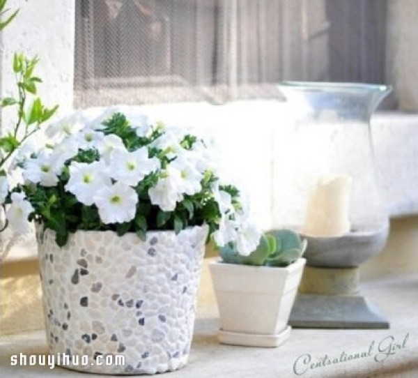 Discarded metal barrels and iron barrels DIY handmade pastoral style flowerpot tutorial