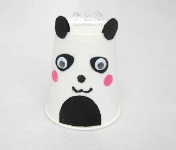 Creative paper cup handmade pictures, use paper cups to make cute little animals