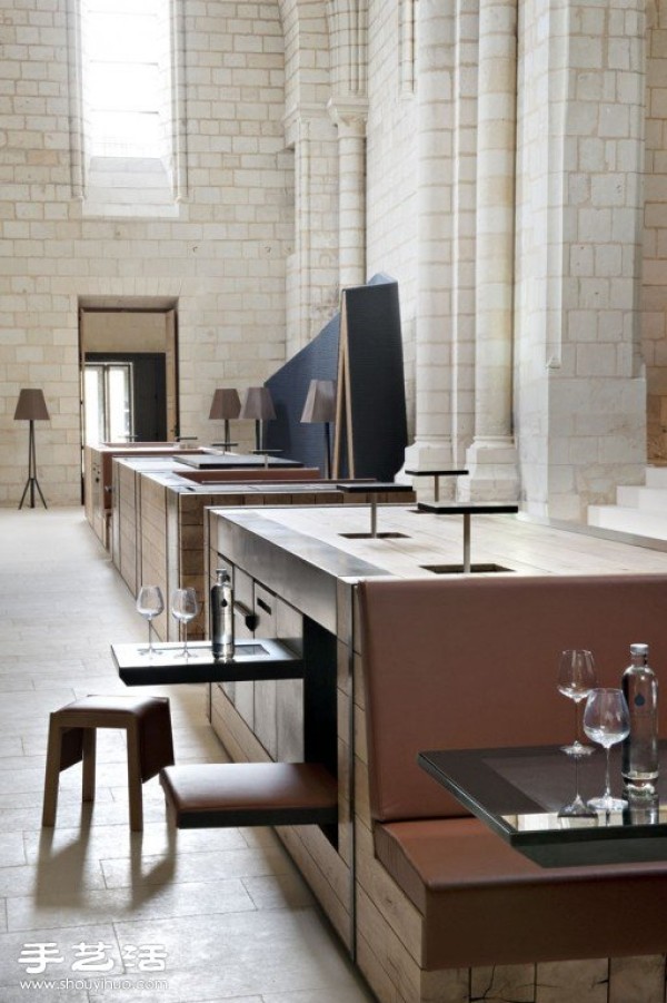 FONTEVRAUD ABBEY, a hotel transformed from a 12th-century monastery