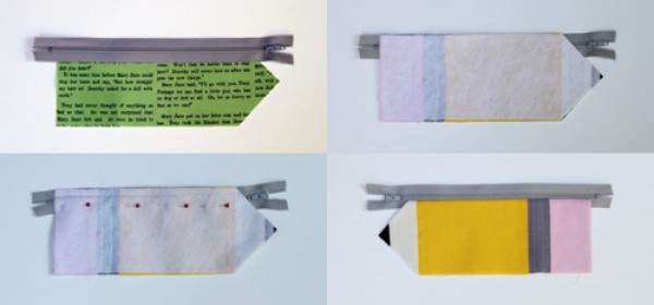 How to make a non-woven DIY pencil case with an illustrated tutorial on how to make a pencil case