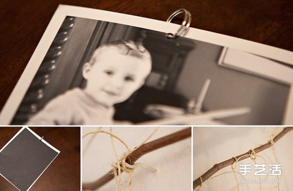 DIY photo layout of renovated old items will make your home beautiful