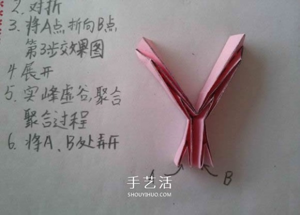 ♂♀The origami illustration of male and female icons can also be used as a cute ring