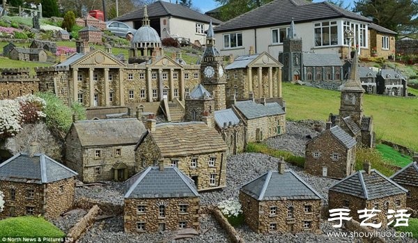 An old boys dream continues to build a mini town in his own yard