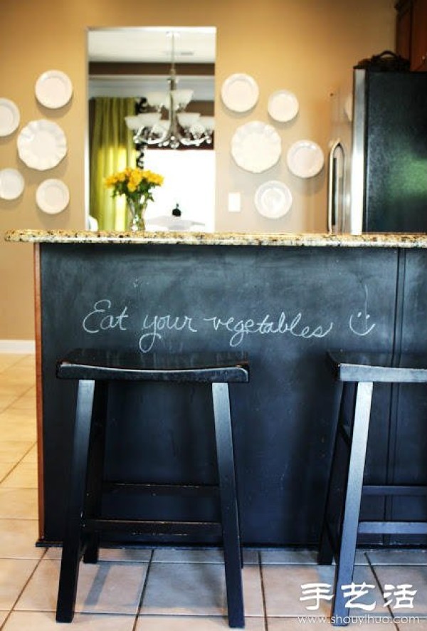 DIY some beautiful and practical small blackboards for home decoration