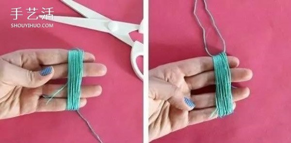 How to make tassels and tassels, illustrations of how to make tassels by hand