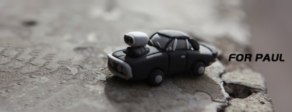 In memory of Paul: DIY hard-line car made from soft clay