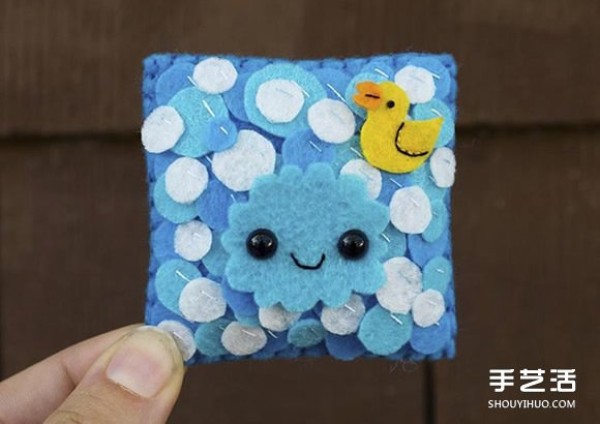 Challenge for 100 consecutive days! Cute felt works sewn by the artist