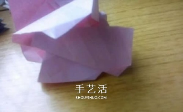 AP Rose Origami Method Illustrations How to Fold Beautiful Flower-shaped Roses Illustrated