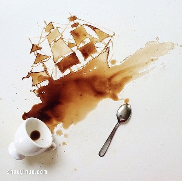 Appreciation of Giulia Bernardellis coffee paintings