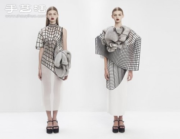 Clothes intertwined with 3D lines give you a new visual experience