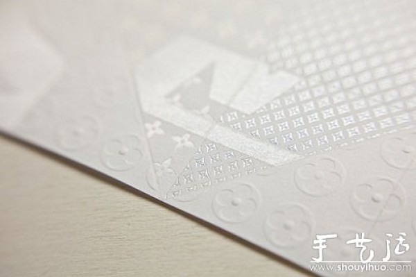 Louis Vuitton origami invitation