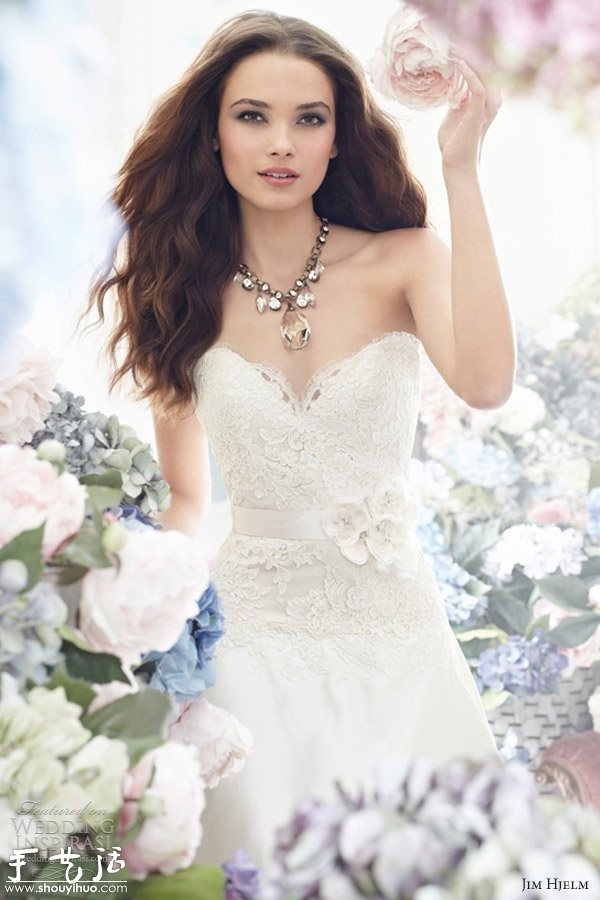 Wedding dress brand Jim Hjelm Fall 2012 wedding dress appreciation