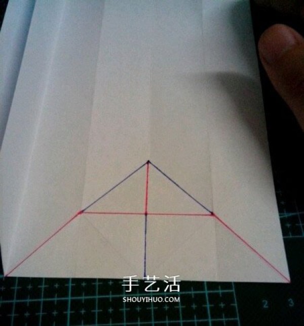 How to fold the six-winged seraphs heart origami with six-winged heart and illustration