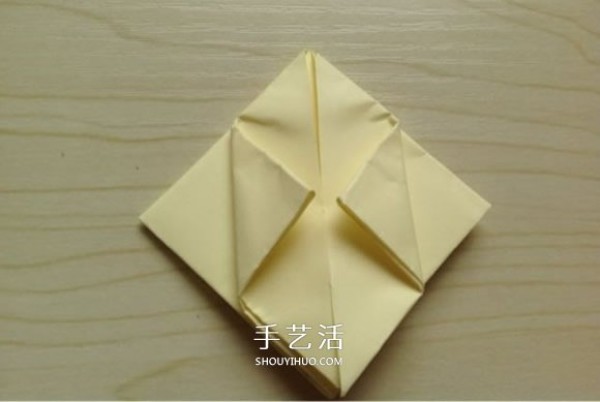 How to make origami Pikachu, instructions for folding Pikachu for children