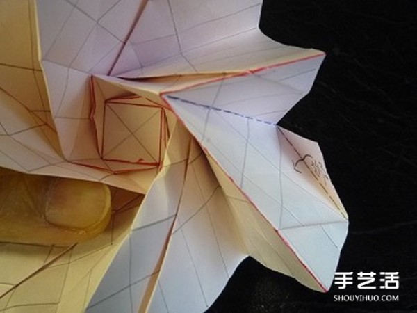 Japanese origami masters intricate rose origami tutorial with step-by-step illustration