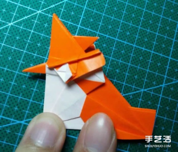 How to make an origami kingfisher with detailed instructions on how to fold a kingfisher