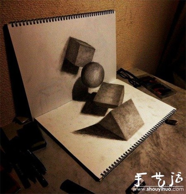 Nagai Hideyukis 3D paintings