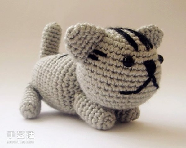 Cute crochet doll pictures, handmade crocheted small animal works