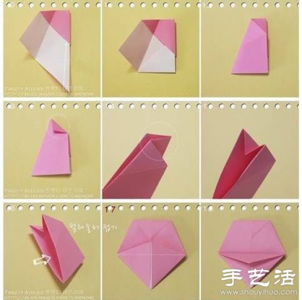 Origami Handmade: Fruit Plate Making Tutorial