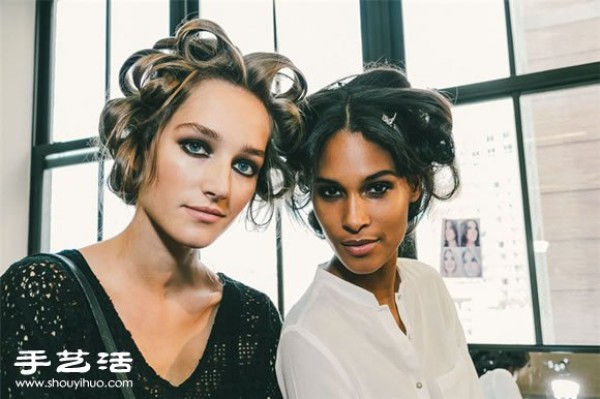 Photographer Driely S shows backstage at New York Fashion Week