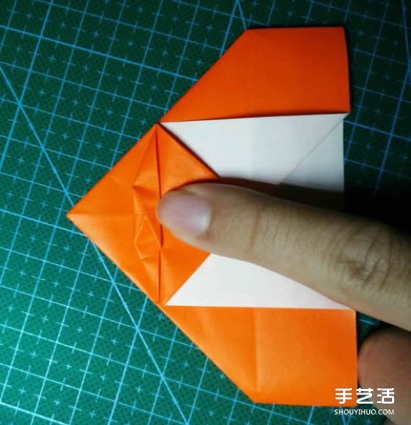 How to make an origami kingfisher with detailed instructions on how to fold a kingfisher