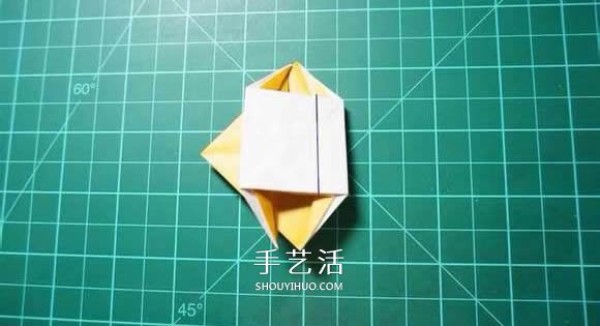 How to make a realistic goat origami with hand-made origami 3D goat illustration