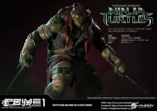 Appreciation of the 1/4 scale statue of Raphael, the Teenage Mutant Ninja Turtles