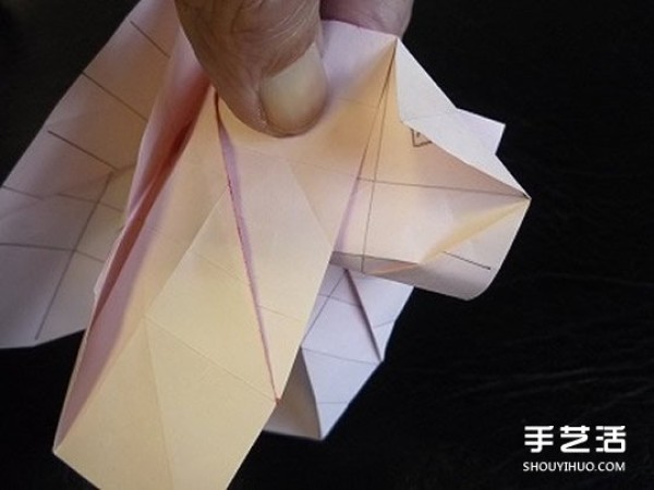 Japanese origami masters intricate rose origami tutorial with step-by-step illustration