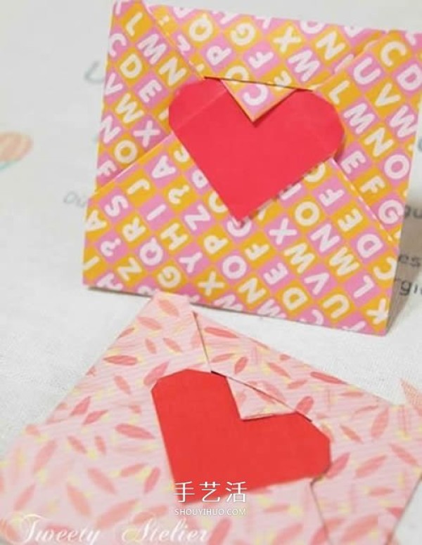 How to fold a love letter envelope with a diagram and how to fold a love letter into a love envelope