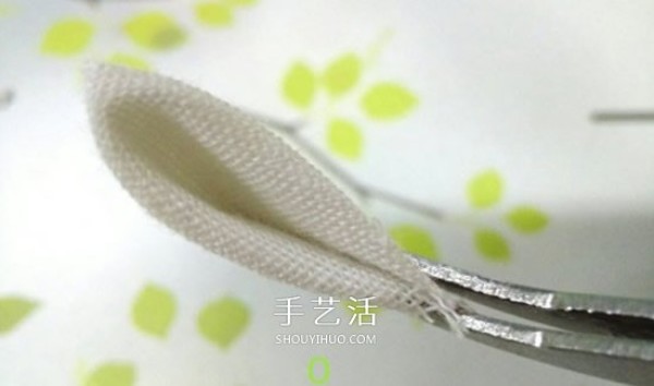 Non-woven fabrics to make lotus hairpins, illustrations of handmade fabric lotus hair ornaments DIY