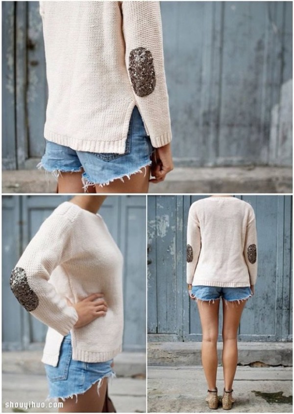 An old sweater can be instantly transformed into a stylish one with a little makeover and simple stitching