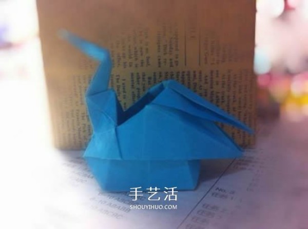 How to fold a thousand paper crane storage box into origami into a thousand paper crane storage box