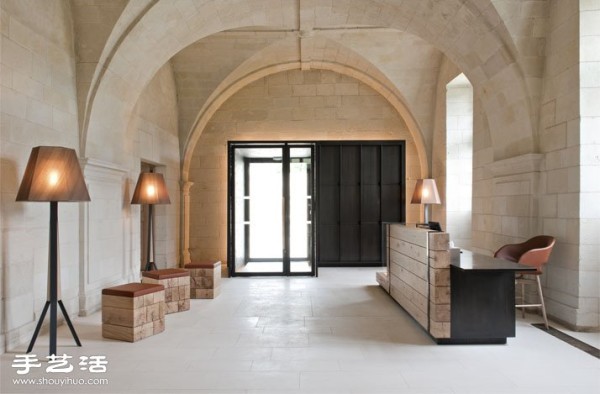 FONTEVRAUD ABBEY, a hotel transformed from a 12th-century monastery