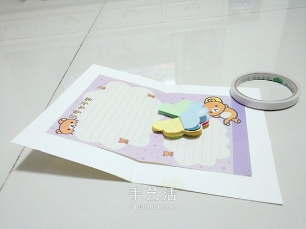 Simple and cute flower greeting card DIY, suitable for Teachers Day and Mothers Day