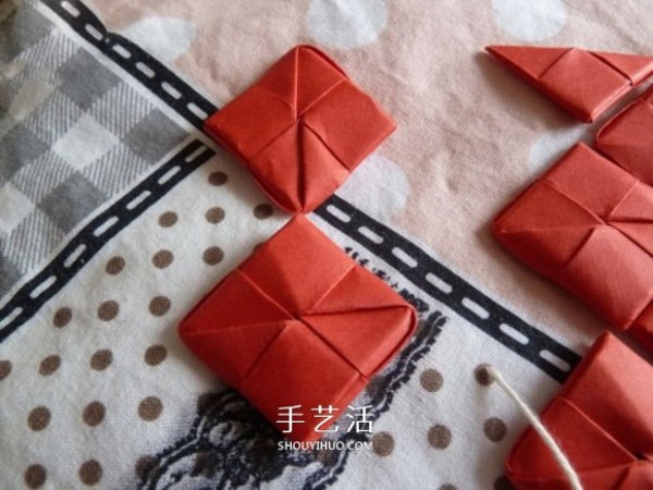 Creative Valentines Day Love Origami Illustrations of Folding Threads and Romantic Loves