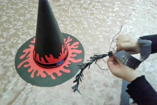 How to make a Halloween hat, a simple handmade tutorial