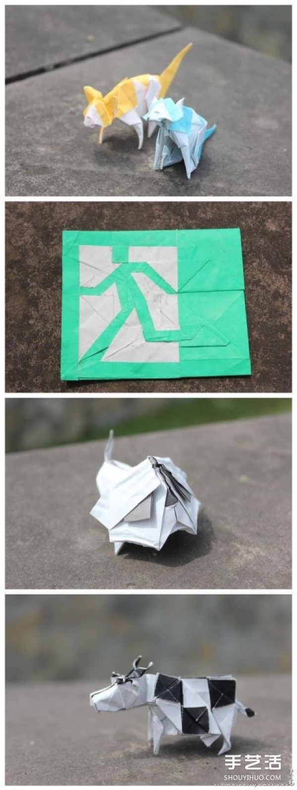 Super realistic three-dimensional animal origami, cool animal origami works to appreciate